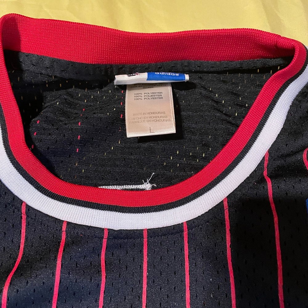 Chicago Bulls Scottie Pippen Hardwood Jersey pinstripes